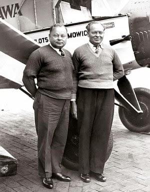 Stanisław Hausner i bracia Adamiczowie Po locie Lindbergha nad Atlantykiem, polscy piloci również podejmowali podobne próby. Stanisław Hausner podejmował dwie próby.