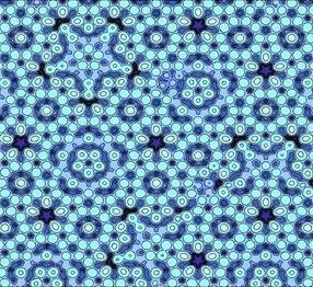 Quasicrystals and non-crystalline mater Theoretical description of