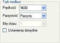 numer ewidencyjny urządzenia w instalacji. Akceptowane są cyfry oraz duże litery bez znaków narodowych. - Opis to 16 znakowe pole alfanumeryczne, w które można zapisać krótki opis dotyczący np.