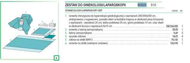 Pozostałe parametry zgodne z SIWZ. Odpowiedź 63: Zamawiający dopuszcza zaoferowanie asortymentu pierwotnie określonego Pytanie 64: Dotyczy pozycji 6.