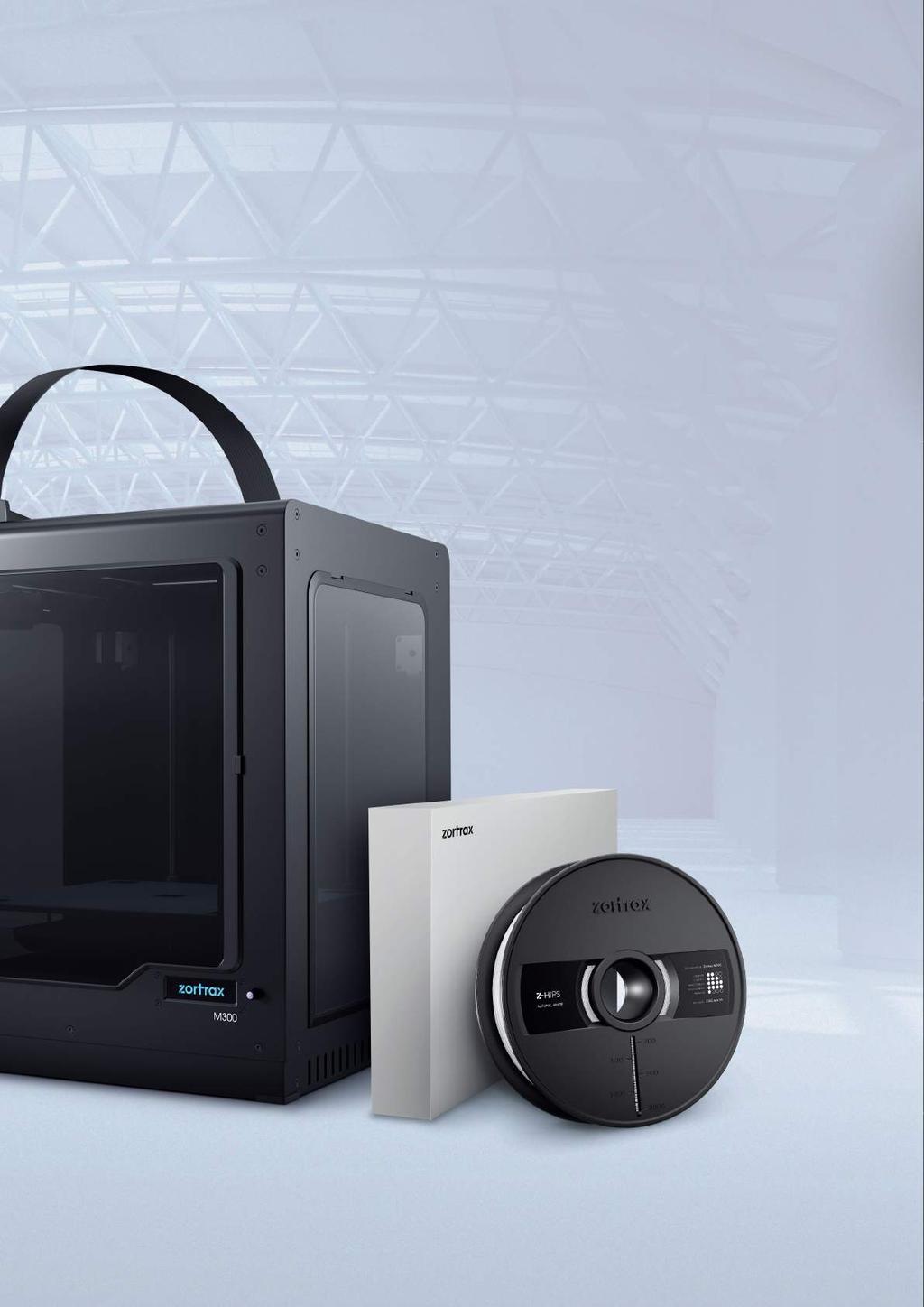 MY masz wszystko. Razem z drukarką 3D Zortrax M300 otrzymasz wszystko, czego potrzebujesz, by drukowanie było jeszcze prostsze.