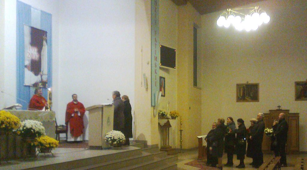Poniedziałek 13. listopada 2017 - godz. 18 MSZA św.