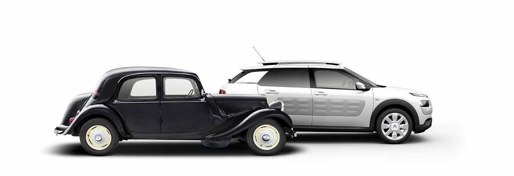 Designed by 1934 CITROËN rewolucjonizuje świat motoryzacji za sprawą modelu Traction Avant.