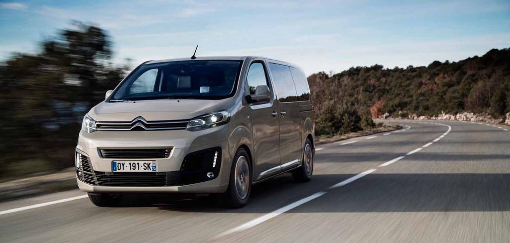CITROËN SPACETOURER to idealny towarzysz w życiu codziennym i w czasie wakacji.