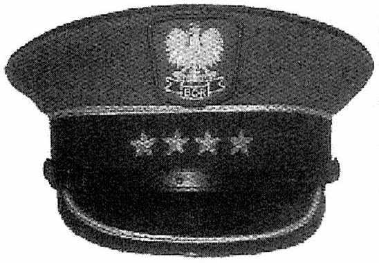 pułkownika c) czapka  kapitana