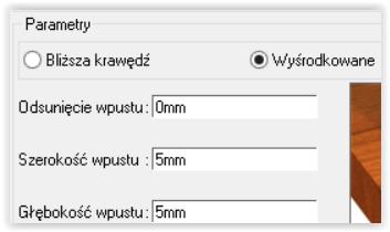 Definicja danych Definiowanie części Wybierz Wood > Zdefiniuj > Definiowanie części: - Oznaczenie: Korpus gitary - Materiał: drewno > mahoń (swierenia) Zaznacz