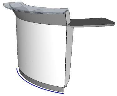 Podpunkty: - Komponent sterowany przez ścieżkę lub Komponent z geometrycznymi sterownikami - Kształt rurowy - Przycięcie płaszczyzną -