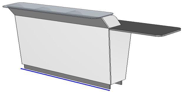 sterownikiem jest wykorzystany do tworzenia komponentów, który osiągnie zadany kształt po dodaniu do złożenia W tym przypadku lada zostanie