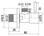 ROTONDO BLUE G1/2x3/8 chrom B021801001 B021801002 280 355 Kompakt 3/6 Rimless Kompakt 3/6 Rimless z o.