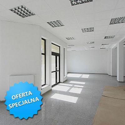 Na powierzchnię lokalu składają się: sala sprzedaży (130m2), biuro/magazyn (20 m2)