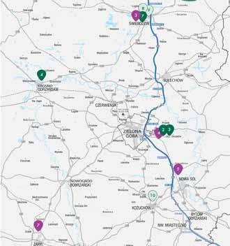 Exeter Świebodzin 9. Hillwood Świebodzin 10. Next Step Investments Kożuchów 11. Panattoni Park Gorzów Wielkopolski Istniejące projekty BTS 1. ILD BTS Sulęcin 2.