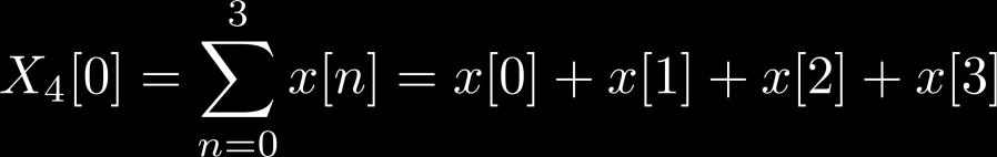 DEFINICIÓN DE LA Cálculo de la # Son parecidas a las ecuaciones de la TF, pero más fáciles de