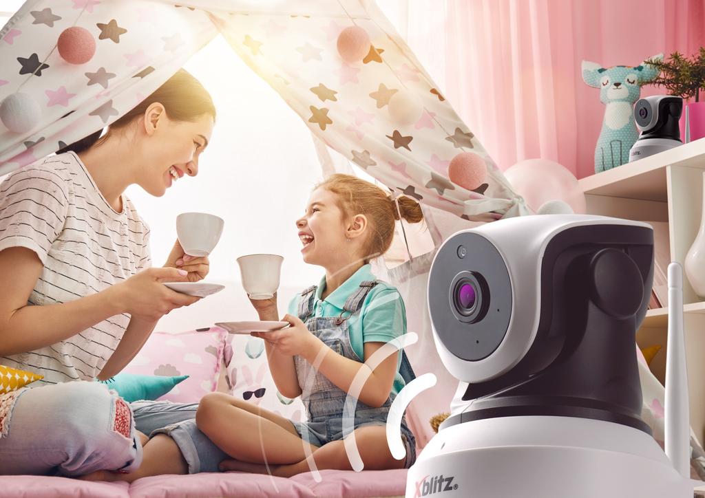 [ROZMAWIAJ] Kamera Xblitz isee 2 sprawdza się idealnie do monitoringu dzieci, osób starszych lub pracowników w Twojej firmie.