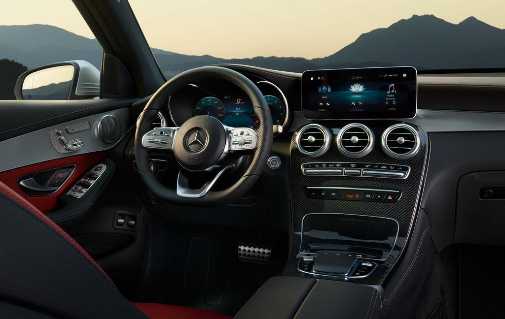 Mercedes-Benz User Experience. W nowym GLC możesz obsługiwać obecnie prawie wszystko tak intuicyjnie, jak w swoim smartfonie.