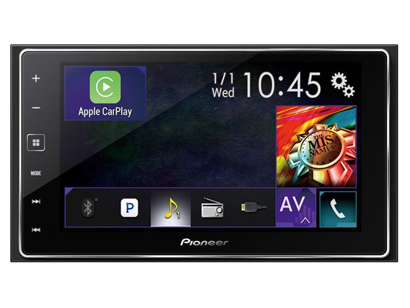 Kluczowe cechy SPH-DA120: 6,2 pojemnościowy ekran WVGA Tryb AppRadio MirrorLink Apple CarPlay (USB 1) Moduł Bluetooth (telefon i audiostreaming, Wide Band Speech, Siri Eyes Free, zewnętrzny mikrofon)