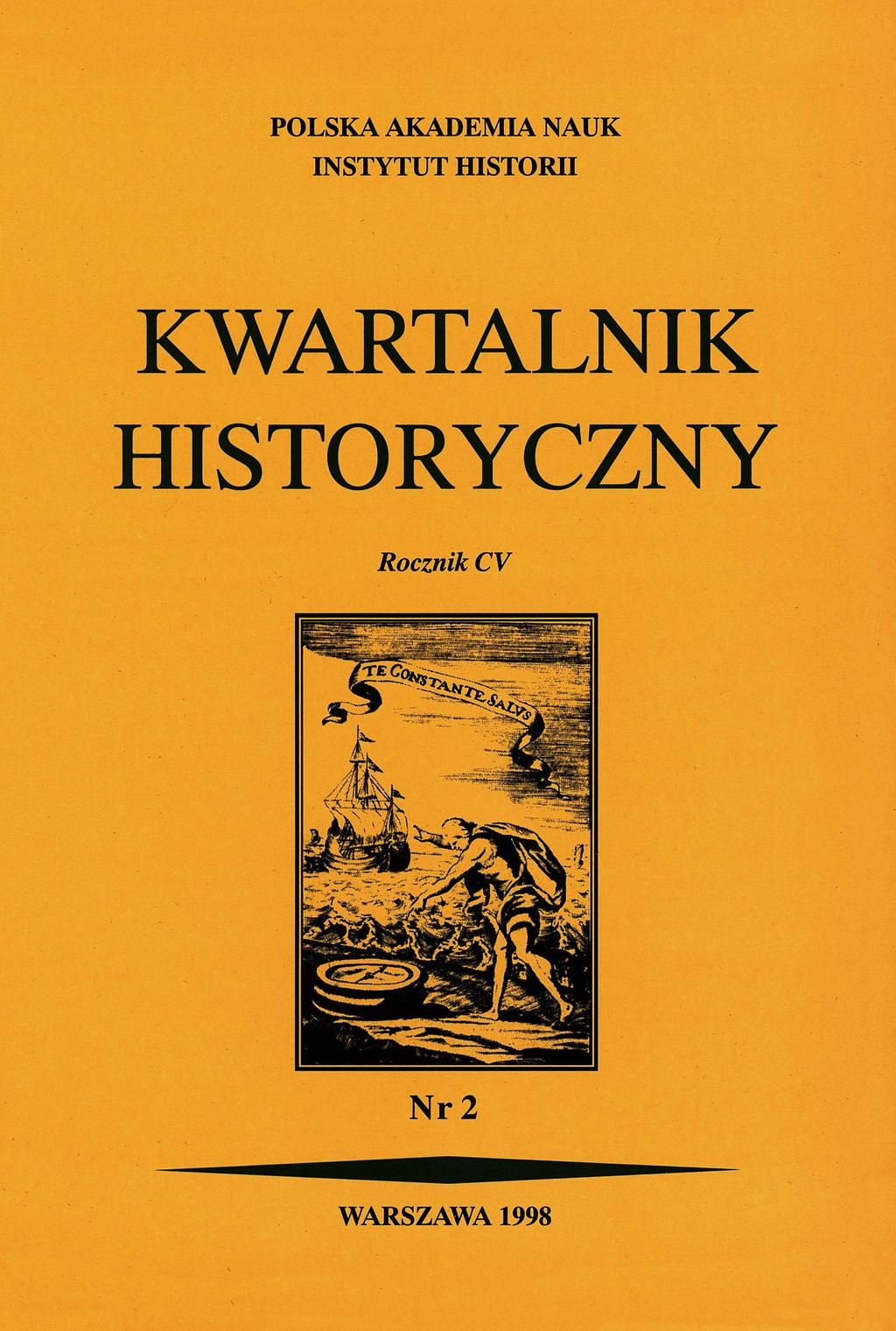 KWARTALNIK HISTORYCZNY