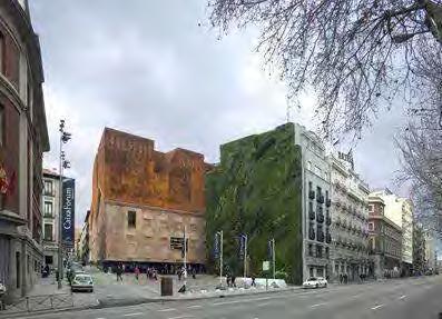 View of the petrol station (Photo byherzog & de Meuron, source: the Internet) Il. 5. CaixaForum Madryt. Stan przed przebudową widok z lotu ptaka znad Real Jardin Botanico.