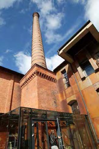 SECOND LIFE OF THE 19TH AND 20TH CENTURY BUILDINGS ON THE EXAMPLE OF THE REVITALIZATION OF ARCHITECTURE BUILDINGS... Fig. 11. TEC in Olsztyn. View from the outside, after the alteration.