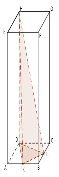 Pole koła o środku o środku w punkcie S: Pole koła o środku o środku w punkcie A: Pole koła o środku o środku w punkcie B: Pole koła o środku o środku w punkcie C: Pole zamalowanej części koła o