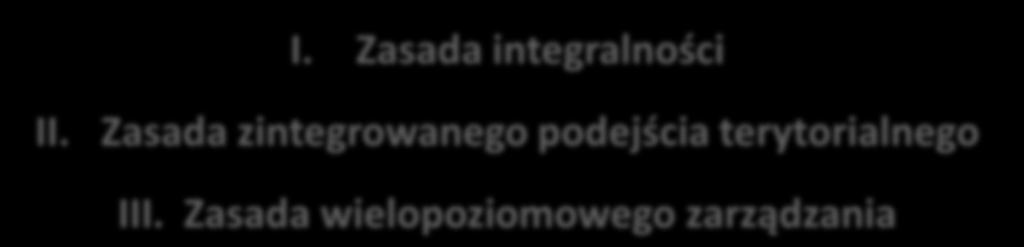 realizacji celów rozwojowych miasta, Realizacja przedsięwzięć na danym obszarze w sposób komplementarny i skoordynowany, Planowanie oraz rozwój terytoriów przez