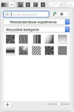 Wypełnienia siatkowe pozwalają tworzyć płynne przejścia kolorów, nadające obiektom wrażenie objętości i realistyczne efekty trójwymiarowe.