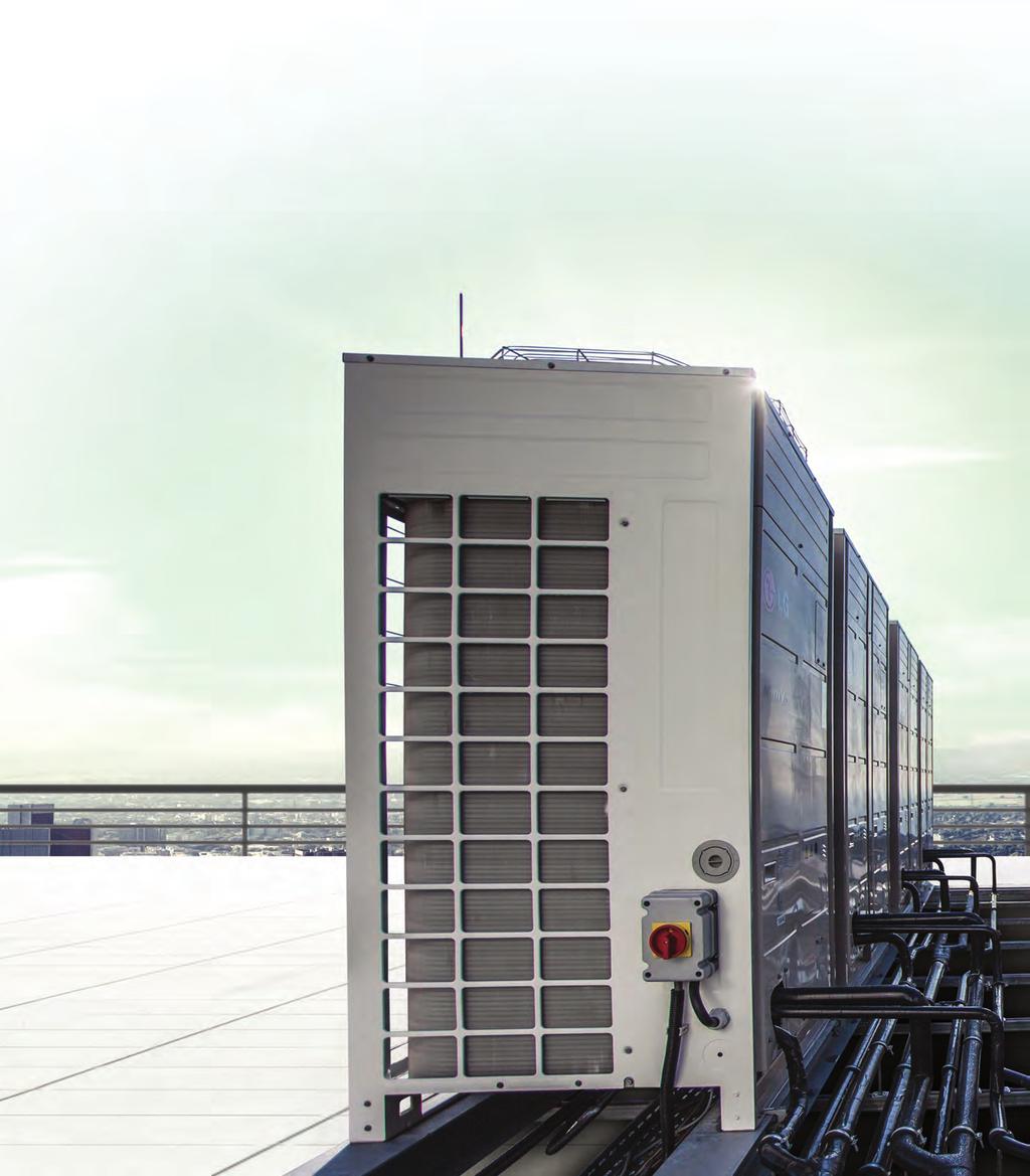 Systemy klimatyzacji Systemy klimatyzacji VRF - MULTI V charakteryzuje się najwyższym stopniem energooszczędności, łatwym montażem,