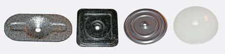 SMOLP INSULATION WASHERS Insulation discs for use with screws and express nails. TYPE IW D L1 d t PODKŁADKI IZOLACYJNE Podkładki izolacyjne do stosowania z wkrętami i gwoździami ekspresowymi.