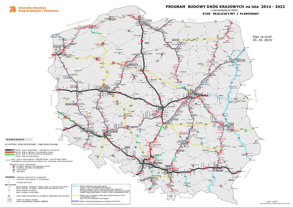 1. Program budowy dróg krajowych na lata 2014-2023 (z