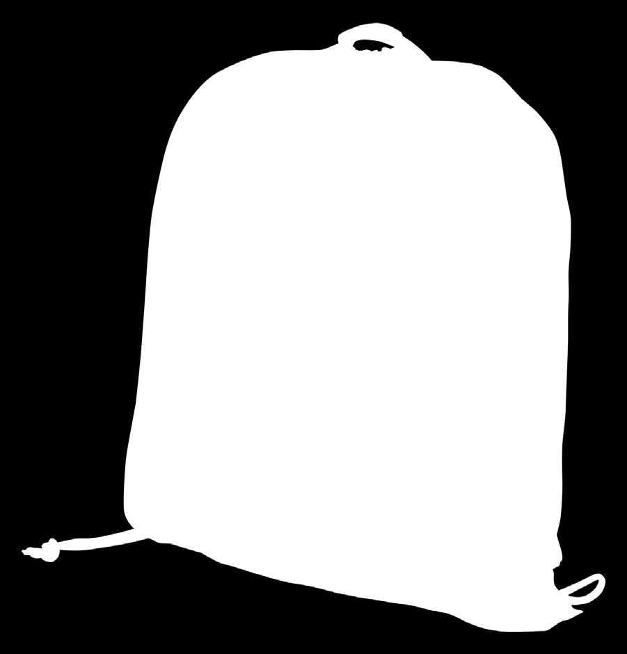 Drawstring with ball pocket, document pocket and bottom made of non-slip