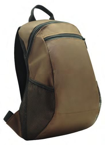 Small and handy backpack for your school-age children. Backpack has two pockets with a zip closure.