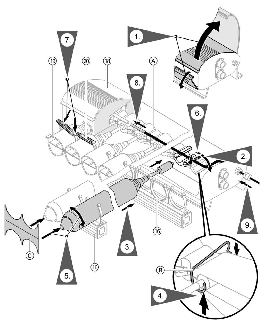 Przyłącza hydrauliczne (ciąg dalszy) A