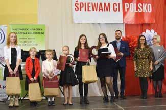 FESTIWALOWE SUKCESY Pięknie zaprezentowali się nasi reprezentanci w festiwalach i przeglądach organizowanych z okazji Roku Niepodległej.