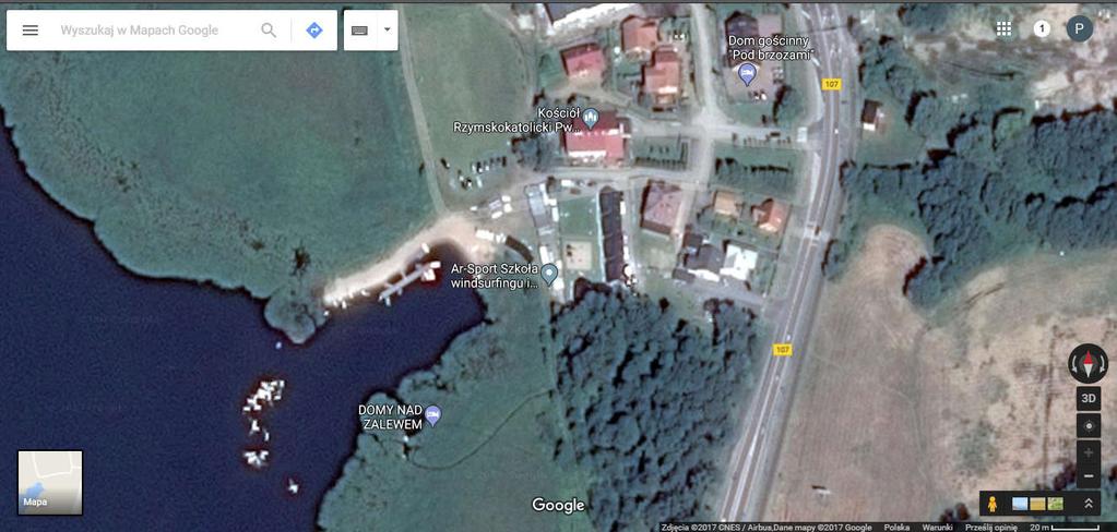 Google Maps Zumi Na podstawie zamieszczonych zdjęć można zauważyć, że najlepszą jakość prezentują Google Maps oraz Geoportal.