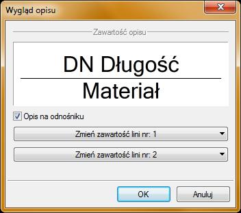 Opis i edycja obiektów Grupa kontrolek Parametry typu Zestaw kontrolek indywidualny dla każdego z obiektów. Umożliwia ustawienie parametrów specyfikujących dany obiekt, np.