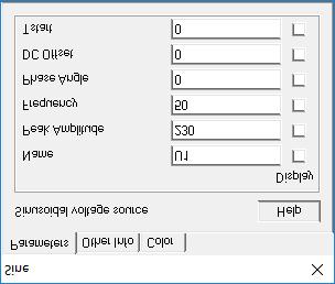 Probes -> Voltage Probe (node-to-node). IV.