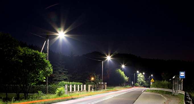 Gmina Raciechowice modernizacja oświetlenia ulicznego