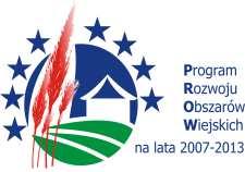 Projekt opracowany przez Ministerstwo Rolnictwa i Rozwoju Wsi Projekt współfinansowany ze środków Unii