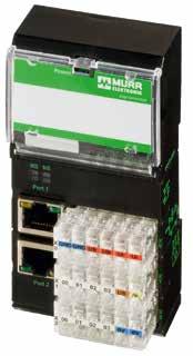 Cechy Stopień ochrony IP67 Aż do 1024 sygnałów I/O EtherNet/IP z wbudowanym web serwerem Diagnostyka każdego kanału Ochrona przed zwarciem i przeciążeniem Przewód do aplikacji zrobotyzowanych do