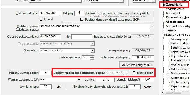 Jak łatwo wypełniać diagram ECP? Ewidencję czasu pracu użytkownik może bardzo łatwo wypełniać.