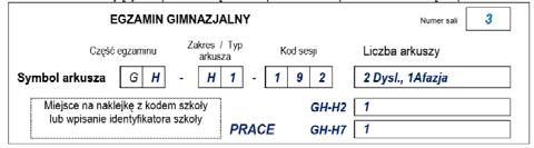 DOTYCZY KAŻDEGO ZAKRESU EGZAMINU Załącznik 8 Protokół przebiegu egzaminu w sali Załącznik B Rozmieszczenie zdających w sali INSTRUKCJA DLA CZŁONKÓW ZESPOŁU NADZORUJĄCEGO Zebrać podpisy wszystkich