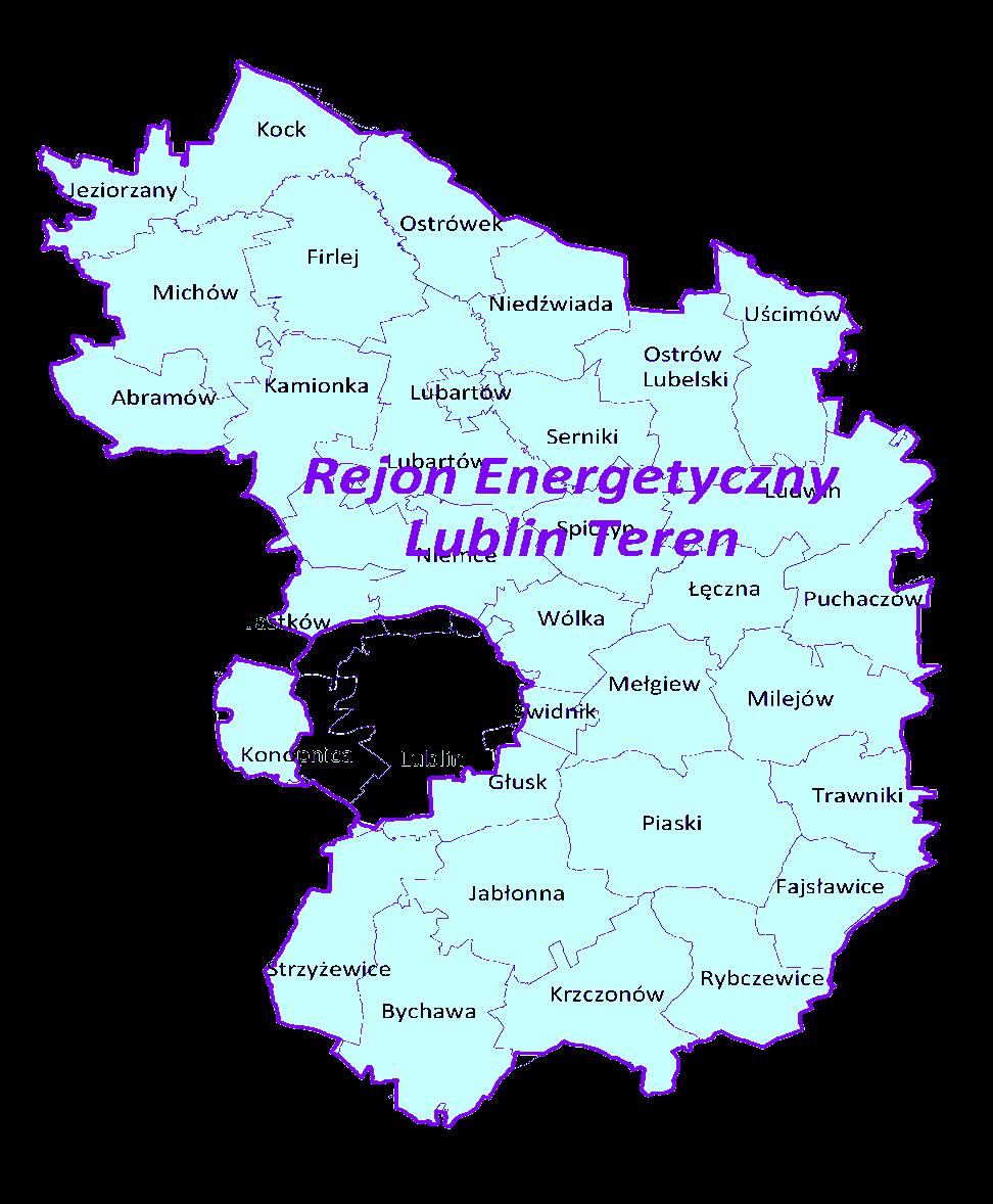 14 REJON ENERGETYCZNY LUBLIN-TEREN Kontakt ul. Elektryczna 2 20-349 Lublin (81) 445 10 00 (81) 744 2429 sekretariat.re2.