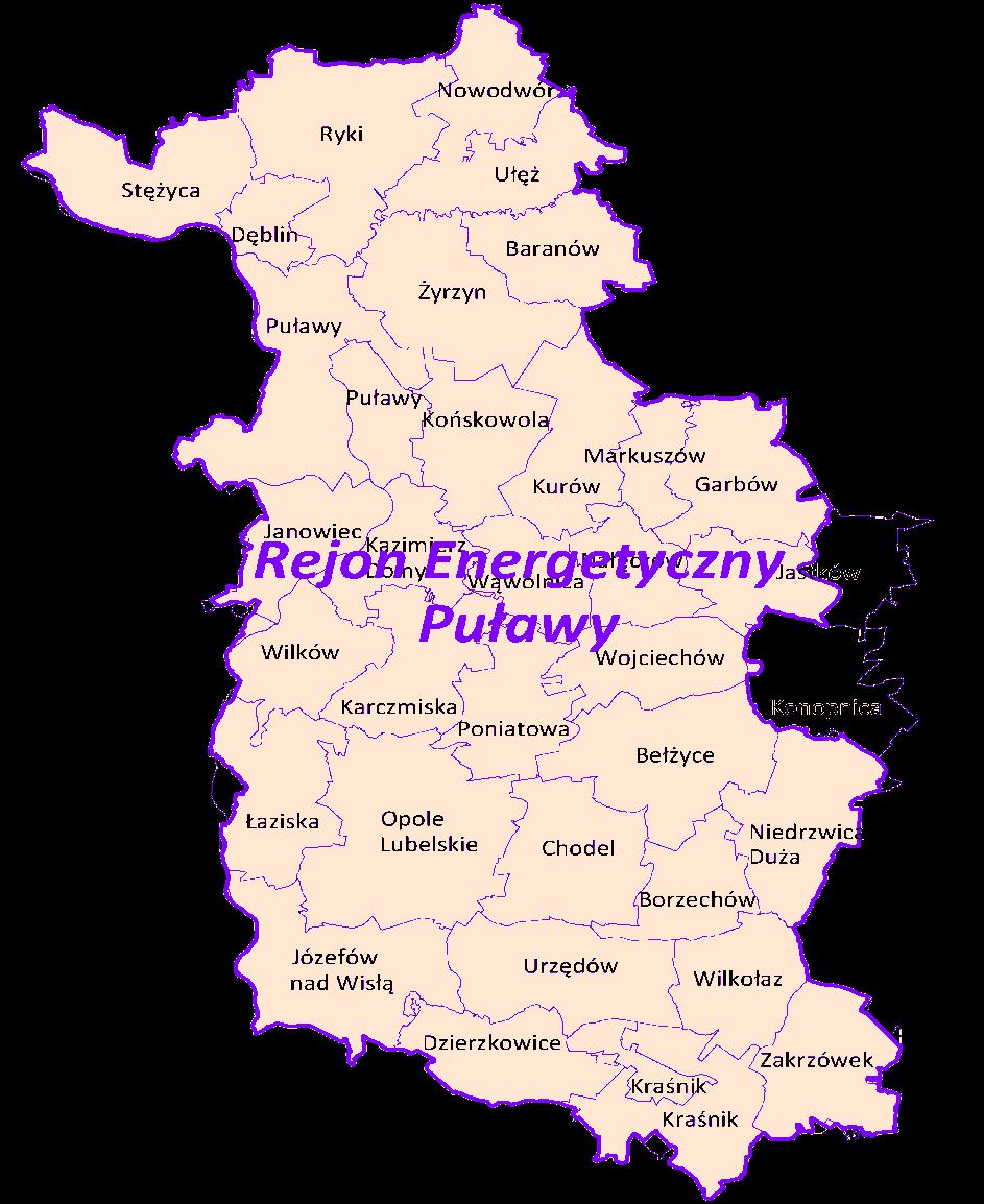 15 REJON ENERGETYCZNY PUŁAWY Kontakt ul. Sieroszewskiego 6 24-100 Puławy (81) 886 39 44 (81) 887 63 02 sekretariat.re3.