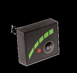LED 401 Przełącznik benzyna/gaz Dwukolorowe podświetlenie przycisku z logotypem spełniające funkcję wskaźnika rezerwy i sygnalizacji różnych trybów pracy.