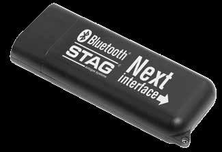 powiększenia do 4GB) Łatwy montaż Współpracuje ze wszystkimi sterownikami STAG Bluetooth Next Interfejs Urządzenie zostało