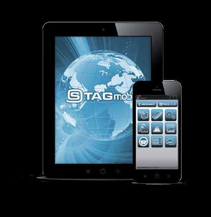GasComputer Aplikacja mobilna STAG GAS COMPUTER to nowatorskie rozwiązanie umożliwiające kontrolę spalania gazu LPG w pojazdach wyposażonych w najnowsze instalacje gazowe marki STAG.