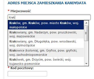 Adres dla kandydata spoza Warszawy: Zgodnie z obowiązującymi przepisami prawa rodzice/prawni opiekunowie kandydata zamieszkałego poza Warszawą mogą ubiegać się o przyjęcie dziecka do