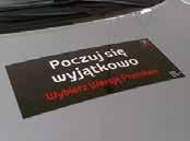 Folie z okleiną przeznaczone są bezpośrednio do druku UV, Hard-, Mild-, Eco - solwent, Sitodruk.