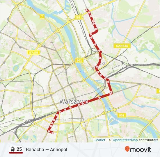 Kierunek: Banacha 31 przystanków WYŚWIETL ROZKŁAD JAZDY LINII Annopol 01 Annopol 01, Warszawa Toruńska 03 Kondratowicza 03 15 Bazyliańska, Warszawa Poborzańska 01 15 Ulica Rembielińska, Warszawa