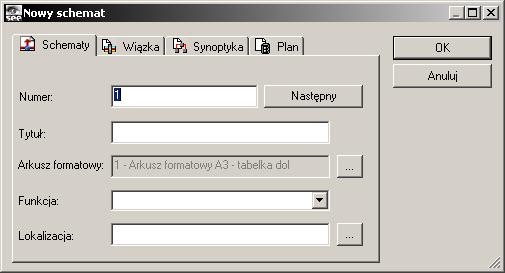 4.3. Tworzenie schematu 25 Kreślarz Sprawdzający Jan Kowalski Andrzej Wiśniewski Założymy teraz pierwszy schemat w nowej grupie.