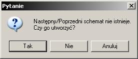 46 4.Prosty przykład rysunkowy lub ikonę I wtedy pojawi się poniższe okno: Klikamy na <Tak>, i w następnym oknie <OK>. Uruchamiamy Eksplorator Schematów polecenie Plik Otwórz schemat.